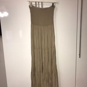 Long Strapless Michael Kors dress
